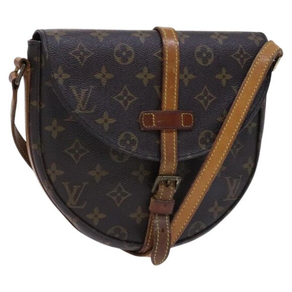 LOUIS VUITTON Monogram Chantilly MM Shoulder Bag M51233 LV Auth EC380